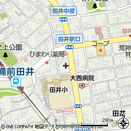 田井駐在所周辺の地図