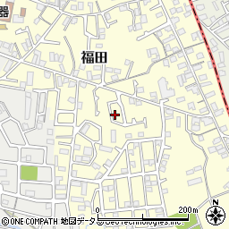 大阪府堺市中区福田302周辺の地図