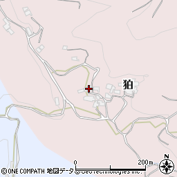 奈良県桜井市狛234周辺の地図