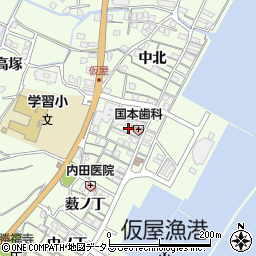 兵庫県淡路市久留麻中北2508周辺の地図