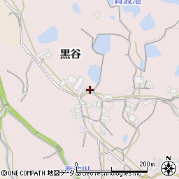 兵庫県淡路市黒谷35周辺の地図