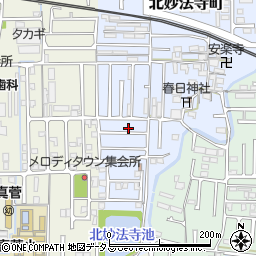 奈良県橿原市北妙法寺町18-6周辺の地図