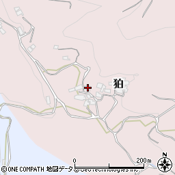 奈良県桜井市狛232周辺の地図