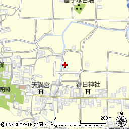 奈良県葛城市當麻451周辺の地図