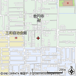 奈良県橿原市常盤町116周辺の地図