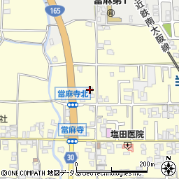 奈良県葛城市當麻396周辺の地図