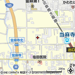 奈良県葛城市當麻92周辺の地図
