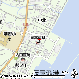 兵庫県淡路市久留麻中北2474周辺の地図