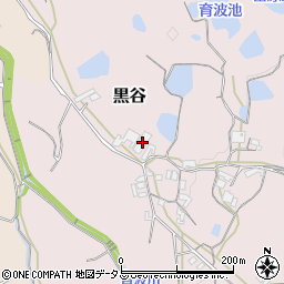 兵庫県淡路市黒谷37-1周辺の地図