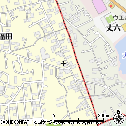 大阪府堺市中区福田279周辺の地図