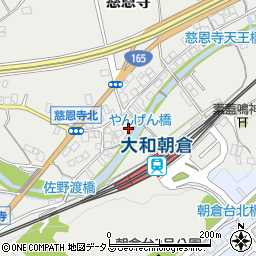 奈良県桜井市慈恩寺42-2周辺の地図
