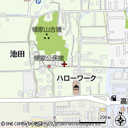 奈良県大和高田市池田381周辺の地図