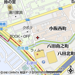 株式会社ビーエーエス　関西営業所周辺の地図