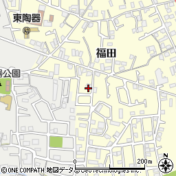 大阪府堺市中区福田298周辺の地図