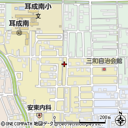 奈良県橿原市山之坊町91-9周辺の地図