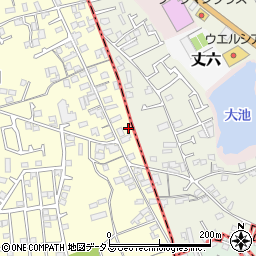 大阪府堺市中区福田92周辺の地図