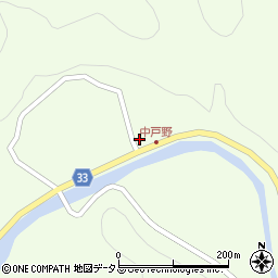 広島県東広島市河内町戸野1699周辺の地図