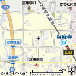 奈良県葛城市當麻92-14周辺の地図