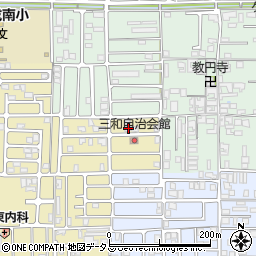 奈良県橿原市山之坊町82周辺の地図