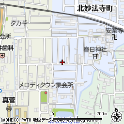 奈良県橿原市北妙法寺町26-7周辺の地図