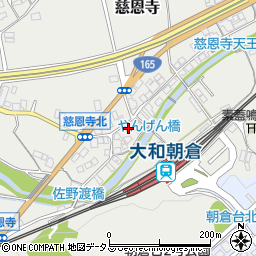 奈良県桜井市慈恩寺42周辺の地図