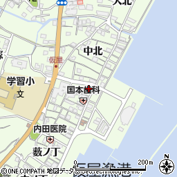 兵庫県淡路市久留麻中北2469周辺の地図