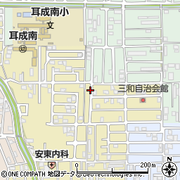 奈良県橿原市山之坊町周辺の地図