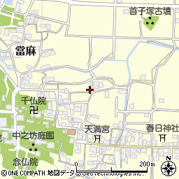 奈良県葛城市當麻807周辺の地図