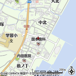 兵庫県淡路市久留麻中北2480周辺の地図