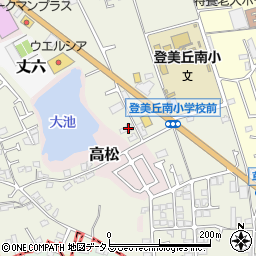 大阪府堺市東区草尾605周辺の地図