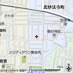 奈良県橿原市北妙法寺町26-6周辺の地図