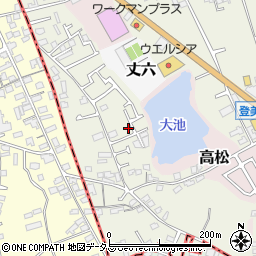 大阪府堺市東区草尾378周辺の地図