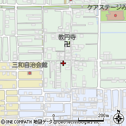 奈良県橿原市常盤町122周辺の地図