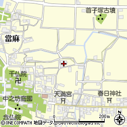 奈良県葛城市當麻804周辺の地図