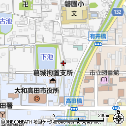 奈良県大和高田市有井243周辺の地図