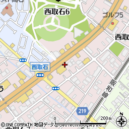 いせや高石店周辺の地図