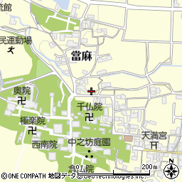 奈良県葛城市當麻832周辺の地図