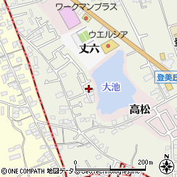 大阪府堺市東区草尾377周辺の地図