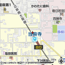 奈良県葛城市當麻113周辺の地図