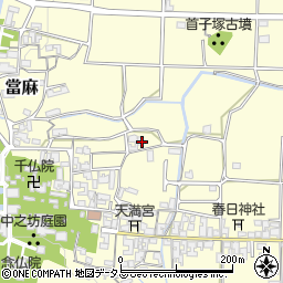 奈良県葛城市當麻803周辺の地図