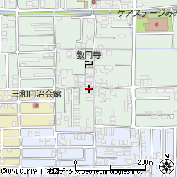奈良県橿原市常盤町123周辺の地図
