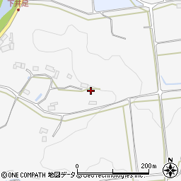 奈良県宇陀市榛原上井足1234-1周辺の地図