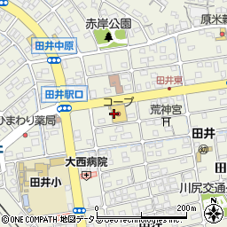玉野食品株式会社　生協ベリーズ田井店惣菜部周辺の地図