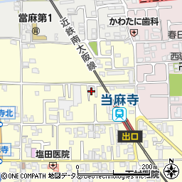 奈良県葛城市當麻105周辺の地図