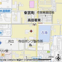 奈良県大和高田市東雲町6周辺の地図