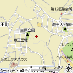 広島県福山市蔵王町周辺の地図