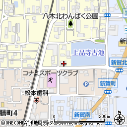 奈良県橿原市上品寺町515周辺の地図