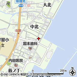 兵庫県淡路市久留麻中北2472周辺の地図