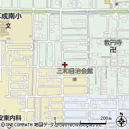 奈良県橿原市常盤町41-10周辺の地図