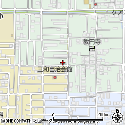 奈良県橿原市常盤町41-28周辺の地図